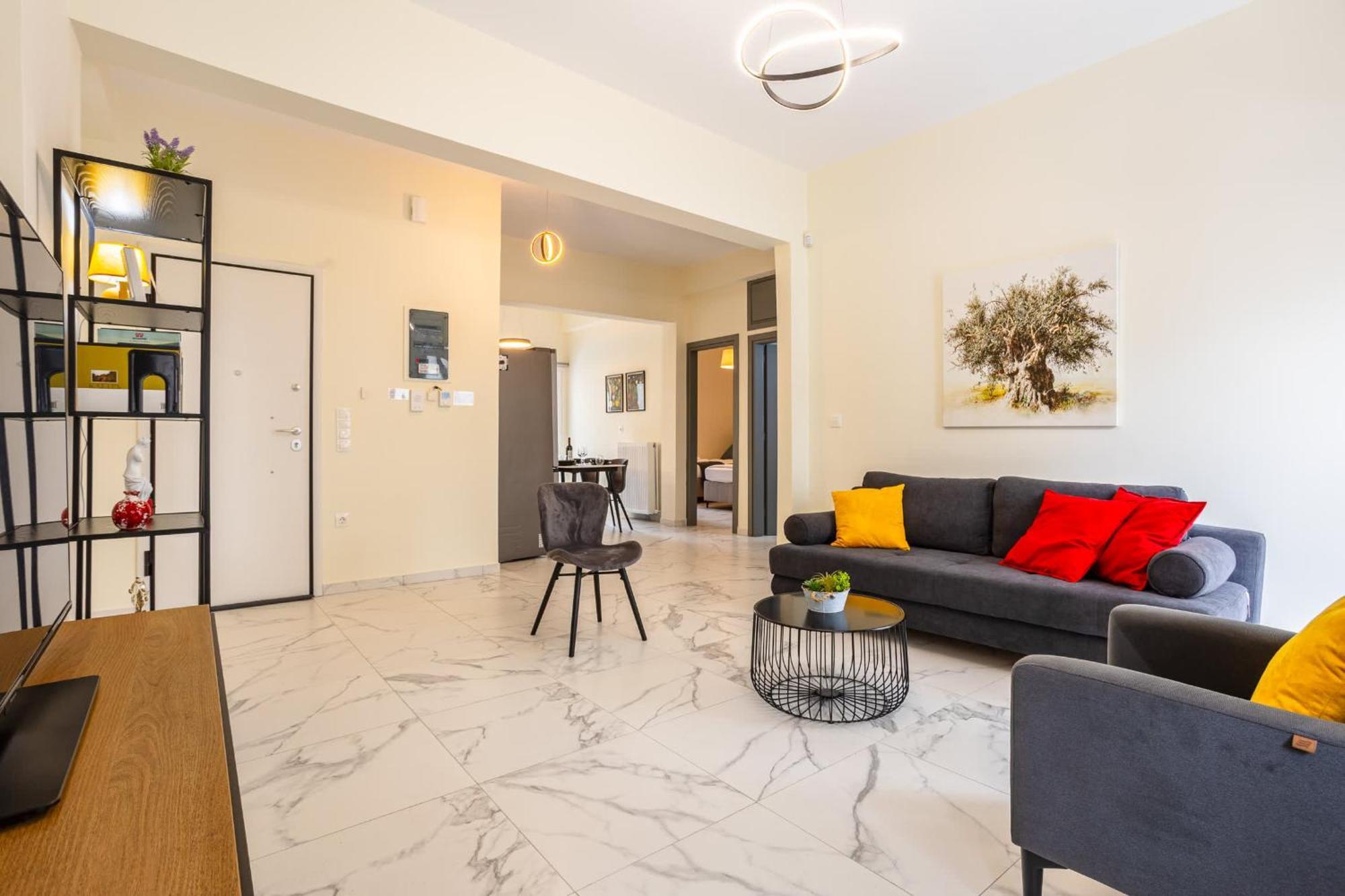 Zografou Bright Getaway - Escape Apartment